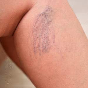 Broken Capillaries / Spider Veins (very superficial, small clusters).